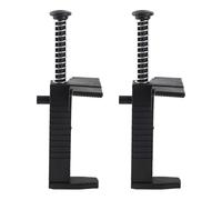 Cocoarm Brick Liner Clamp, Engineering Plastic, Efficient Bricklaying Tool for Builders and Bricklayers, 16.5cm Long with Anti Skid Design (Black)