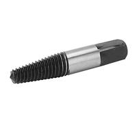 Cocoarm Broken Water Pipe Extractor, Carbon Steel Broken Pipe Extractor 1 2in for Faucet and Triangular Valve, Quenched Build, Clear Threads, Square Head for Plumbers and Home Repair