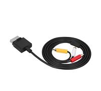 Cocoarm Cable Video, ABS 1.8M AV Cable for 360 Slim with Crisp Sound and Vibrant Picture, for Gamers At Home or On-the-Go