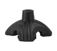 Cocoarm Cane Tip Rubber Walking Cane Tip Replacement 4 Prong Self Standing Base 4.8 X .8 in Non Slip Foot Pad for Standard or Folding Users