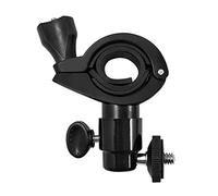 Cocoarm Car Rearview Mirror Bracket, POM Dash Cam Holder with 360° Ball Head, 1 4 Inch Screw, Non Slip Ring, Fits 17 to 32 Mm Mirror Rods, for Cars Bikes Video Recorder Use (Black)