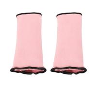 Cocoarm Car Seatbelt Cover Plush Neck Support Pillow for Kids and Adults, Headrest for Comfortable Sleep or Drive, 2PCS Pinkish, Child Friendly