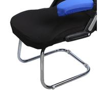 Cocoarm Chair Arm Covers Polyester Office Chair Armrest Cover Set 35 X 9 Cm Soft Sponge Filled Zippered Washable for Working Home Desk Users (Sponge Type 35x9cm/13.8x3.5in)