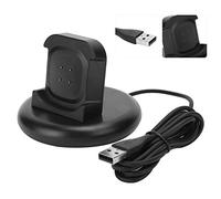 Cocoarm Charging Dock, ABS Mini Charging Dock with 1m Cable, 5V 500mA Probe Interface, Short Circuit, Portable Charger Base for for Versa3 Sense Users
