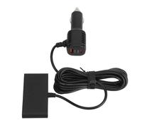 Cocoarm Cigarette Lighter USB Car Charger, 9.8ft 4 USB 2 Type-C | DC12-24V Dual Port Input, 3A Fast Output, Overload Guard, Long Cable for Rear Passenger Charging