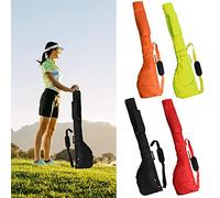 Cocoarm Club Bag, Large Capacity Backpack, Nylon Storage Bag for Golfers, Fits 7-10 Clubs, Perfect for Beginners and Advanced Players (red)