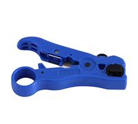 Cocoarm Coaxial Stripping Pliers Wire Stripper Tool for RG59 RG6 RG7 RG11 with Adjustable Vane/Wing Lightweight 95g Multi-Functional Cable Stripper for UTP STP Twisted Pair Flat Telephone