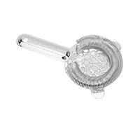 Cocoarm Cocktail Strainer, Stainless Steel Bar Strainer, Glossy Fine Coil for Ice and Pulp Filtering, Burr Free, Easy Handling for Home Kitchen Bar Bartenders (Silver)