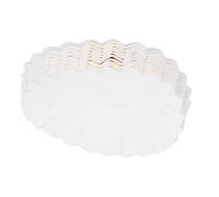 Cocoarm Coffee Filter Paper Raw Wood Pulp Pour Over Filter Paper Cup 100PCS 6.5in Thick Disposable No Adhesive No Bleaching for K Essentials