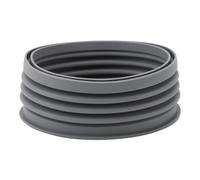 Cocoarm Coffee Machine Bellow Grey Silicone Hopper Air Blower 13.2 X 5 Cm for Barsetto BEA01 BEA02 BEA02S Reduces Grounds Controls Bean for Home Use