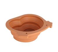 Cocoarm Collapsible Dog Bowl Silicone Dog Travel Bowl 600ml Foldable Portable Pet Feeding 17x15x6.6cm for Hiking Camping Walking Travel Puppies and Dogs