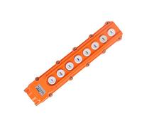 Cocoarm Crane Controller ABS Hoist Push Button Switch COB 64 500V 8 Ways IP65 Control Station for Cranes Electric Hoists and Tailgate Remote Operation