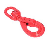 Cocoarm Crane Hook Forged Steel Rotating Self Locking Hook Surface Painting Treatment for Ships Automobiles Factory Lifting Port Transportation Construction Engineering (3.15T)