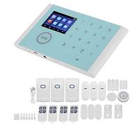 Cocoarm CS118 Home Security System, ABS Voice Alarm System with WiFi GSM 2G, 2.4in TFT Touch Screen, 85dB Siren, Remote App Alert for Houses Apartments Offices