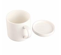 Cocoarm Cup Warmer, ABS Ceramic Mug Warmer for Desk, 3 Temp Settings 122 to 140F, 8 Hour Auto Off, USB Powered Coffee Heating Pad for Home Office Milk Tea (White)