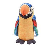 Cocoarm Cute Electric Talking Plush Toy, Polyester Cotton Stuffed Bird with Record Repeat and Flapping Wings, 20cm Interactive Toy for Boys Girls Kids Home Car Bed (Blue)