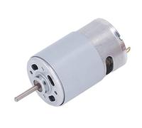 Cocoarm DC Brushed Motor Copper Coil Gear Motor 12V RS550 19 Tooth High Torque Stable Speed Stainless Steel Body for Children's Electric Vehicle Toy Car Motorcycle (30000RPM)