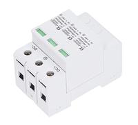 Cocoarm DC Protector 1000VDC Protective Device PC Housing 40KA DIN Rail Mount IP20 Low Voltage for Photovoltaic Power System Solar DC Distribution (3P)