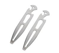 Cocoarm Deck Fill Plate Key 2PCS Stainless Steel Marine Yacht Boat Gas Fuel Water Tank, Bottle Opener, Easy Relaxation (B)