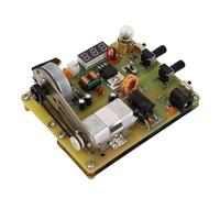 Cocoarm Demonstration Generator, PCB Hand Cranked Generator Model, 0.5 to 2.5A Current, 2 Output Terminals, Light Indicators, for School Teaching Science Experiments (AC)
