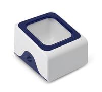 Cocoarm Desktop Barcode Scanner, 1D 2D Universal QR Payment Code Reader with LED Light Compensation and Voice Prompt, for Supermarkets Shops Restaurants