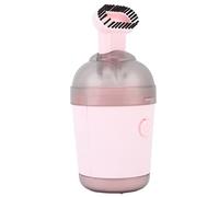 Cocoarm Desktop Vacuum Cleaner, ABS Mini Handheld Cordless Vacuum Cleaner, 360 Degree Cleaning, Turbo Suction, 20 Minute Runtime, for Home Office School Desk Car (Pink)