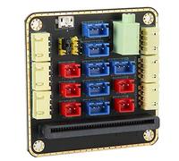 Cocoarm Development Board Micro Bit Adapter Board, Multi Interface Expansion with Socket and Micro USB 5P, 3.3V or 5V Input, for Programming Learning and Module Connection (bit expansion)