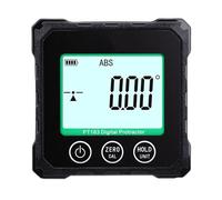 Cocoarm Digital Angle Finder ABS Digital Inclinometer 4 Side Strong Magnet 0.01 Degree Resolution Backlit LCD USB C Rechargeable for Woodworking Construction Metalworking