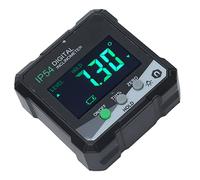 Cocoarm Digital Angle Finder Bevel Inclinometer 4x90° Measuring Range with 1 Side Magnet & EBTN LCD Screen for Woodworking Construction Machinery