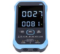 Cocoarm Digital Multimeter, LCD Display Electrical Test Meter with 9999 Count Screen, AC DC Voltage Resistance Continuity Temperature Testing, USB Rechargeable for Home Auto Electronics