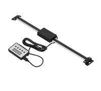 Cocoarm Digital Readout Linear Stainless Steel Aluminum Alloy Digital LCD Readout 0.01mm Resolution Imperial Magnetic Display for Lathe Milling Machines (0-300mm)