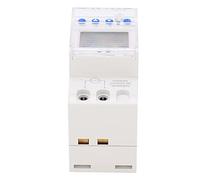 Cocoarm Digital Timer Switch, 24 Hour Smart Analog Timer Accurate Timing Backlit LCD Display Programmable for 96 Times A Day ON OFF, DIN RAIL Installation Method, Simple Battery Change,