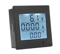 Cocoarm Digital Voltmeter, Current Meter, Volt Tester Monitor with Alarm Function, Premium Material, Wide Test Range for Home Use