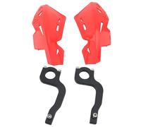 Cocoarm Dirt Bike Handguards Aluminum Alloy Hand Protectors for 22mm Handlebar Universal Hand Guards with PP Shield Easy Installation for Dirt Bikes ATVs Street Bikes (Red)