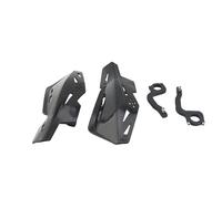 Cocoarm Dirt Bike Handguards Aluminum Alloy Hand Protectors for 22mm Handlebar Universal Hand Guards with PP Shield Easy Installation for Dirt Bikes ATVs Street Bikes (Black)