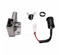 Cocoarm Dirt Bike Ignition Key Switch Set ABS Aluminum Alloy Ignition Lock Cylinder with 2 Keys Replacement Part for Electric Dirt Bike Riders for Surron Light Bee X S