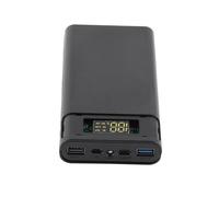 Cocoarm DIY Power Bank Case, 6 Section Type-C Two Way Fast Charging | ABS Plastic Shell, PD3.0 PPS QC3.0 Support, 5V 9V 12V Input Output, 14.5 x 7.5 x 2.5cm, No Battery Included