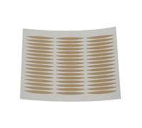 Cocoarm Double Eyelid Tape Bionic Design Matte Texture Sticker for Charming Double-Fold Eyelid 72 Pairs Transparent Flesh-colored People with Single-Fold (1302 skin tone)