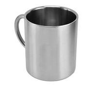 Cocoarm Double Walled Coffee Mugs, Stainless Steel Insulated Cup 410ml with Double Wall Design, Cool Touch Exterior, Comfortable Handle, for Camping Travel Office Tea Coffee
