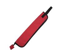 Cocoarm Drum Stick Bag Oxford Cloth Drumstick Holder 46 X 10 Cm with Hanging Design Portable Handle and Multi Item Storage for Drummers Practice Lessons Stage Use (Red)