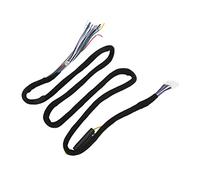 Cocoarm DSP Amplifier Wiring Harness ABS Metal Car DSP Amplifier ISO Plug 12V 15A Plug and Play Stable Data Transmission for HIFI Radio Music Lovers Universal Cars