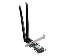 Cocoarm Dual Antenna Network Card Wireless Network Card for AX200 WiFi 6 PCIe X1 and USB BT 5.0 2.4G 574M 5G 2400M for Gaming Streaming Office Desktop Users