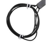 Cocoarm Earphone Magnetic Induction Earpiece 3.5mm Analog 3 to 5 Hour Battery Life with Extension Cable for Stage Performances Conference Hosting