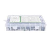 Cocoarm Electrolytic Capacitor Assortment Kit, Aluminum Electrolytic Capacitor Box with 500pcs 24 Values 0.1uF to 1000uF 16V to 50V for TV LCD Monitor Radio Repair