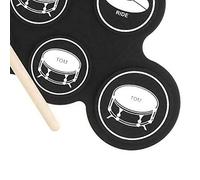 Cocoarm Electronic Drum Set, 7 Silicone Pads, 5 Melodies, 3 Rhythms, Portable with MP3 Input for Beginners, Perfect for Home Practice