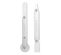 Cocoarm Electronics Screen Repair Tool Kit Stainless Steel Flat Spudger 0.9mm Thin Flexible Pry Tool with Dual Ends and Ruler for Smartphone Tablet Laptop Repair