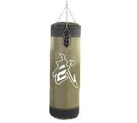 Cocoarm Empty Training Sandbag Punching Bag for Boxing Karate Kick Fighting with Heavy Duty Metal Chain Oxford Cloth Material Shock Absorbent (60CM)