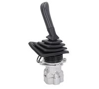 Cocoarm Excavator Joystick Controller, Alloy Steel Excavator Joystick Assembly Right Control Valve Replacement, Precise Control Ergonomic Grip Stable Operation for SK200 8