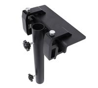 Cocoarm Flag Pole Mount Kit, Hitch Flagpole Holder Truck Flagpole Bracket with 2 Knob Screws for Trucks Pickups Trailers 0.8 to 1.5in Flagpole