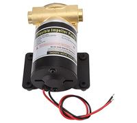 Cocoarm Flexible Impeller Pump Brass Self Priming Water Pump G1 2 Female Thread IP55 Copper Motor for Marine and Industrial Field Use Compact Size Easy Mounting (RL-BIP2400)